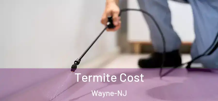 Termite Cost Wayne-NJ